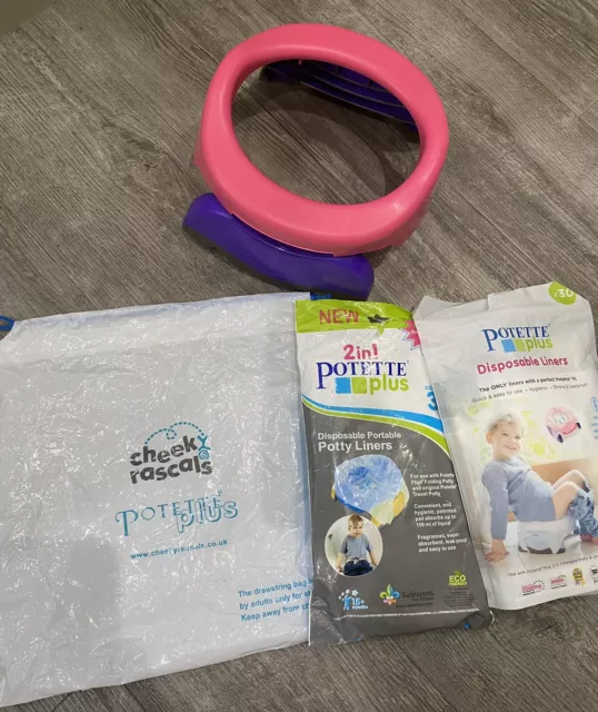 Potette Plus Travel Potty With 25 Disposable Liners