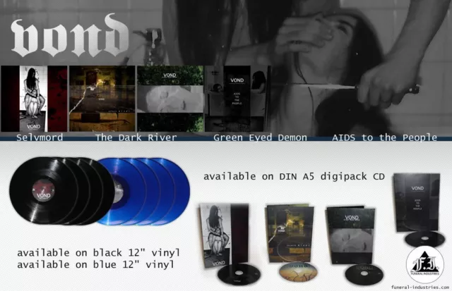 Vond - Selvmord ++ LP, BLACK VINYL ++ Mortiis ++ NEU !! 2