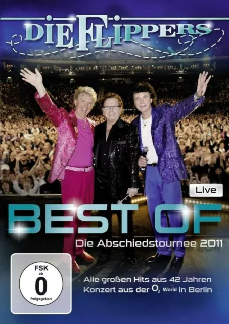 Die Flippers - Best Of - Live - Die Abschiedstournee 2011 - DVD - Neuwertig