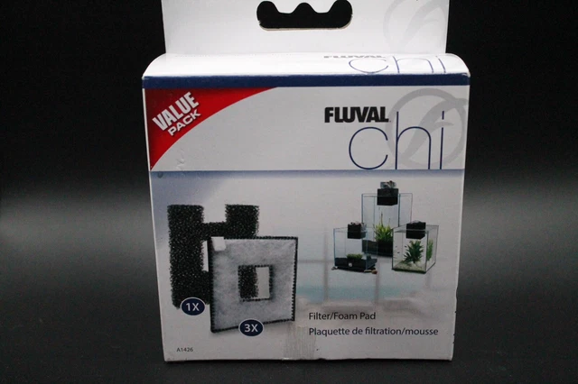 Fluval Chi Filter Foam Pad Combo Pack Fish Aquarium Aquatics 5gal.