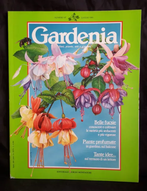 Gardenia Fiori, Piante, Orti E Giardini Nr.87 Anno 1991