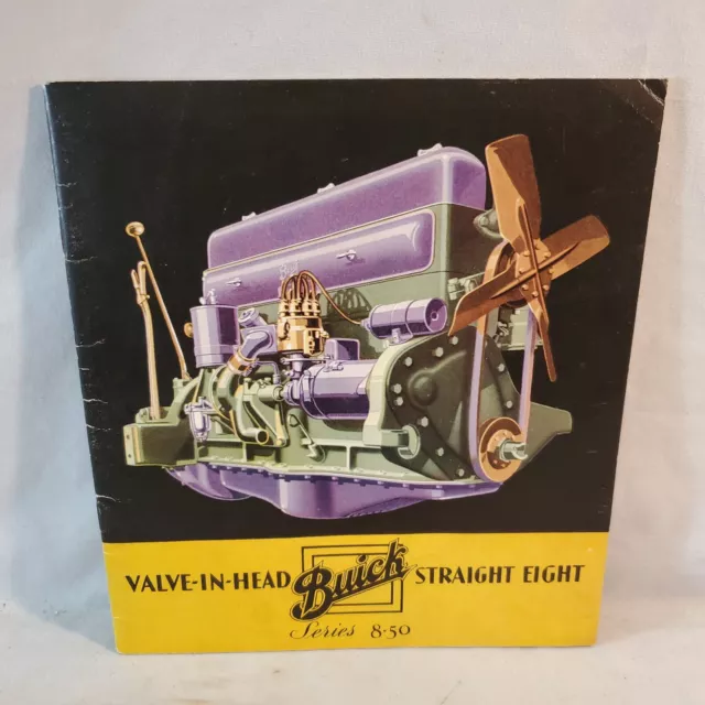 Factory Original 1931 Buick 8-50 Series Sales Brochure Offers Considered