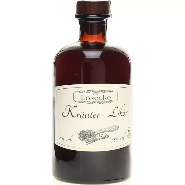 BIO Kräuterlikör von Löseke 0,5 Liter 35 % Vol.