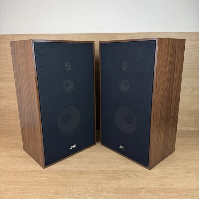 JVC SP11 STEREO Speakers Pair Vintage Great Condition 60W 8 Ohms £39.