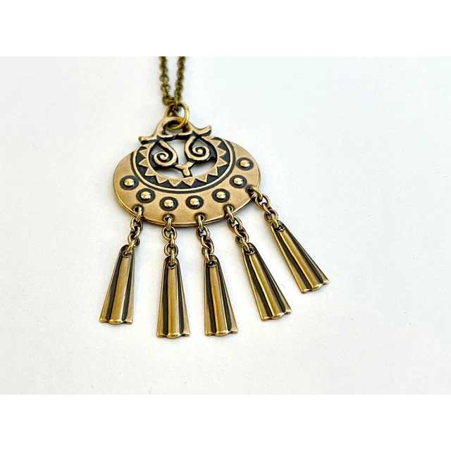 Collier Sautoir Celtique Libellule Outlander - Argenté Et Beige - Clan Fraser - Neuf Sans Emballage