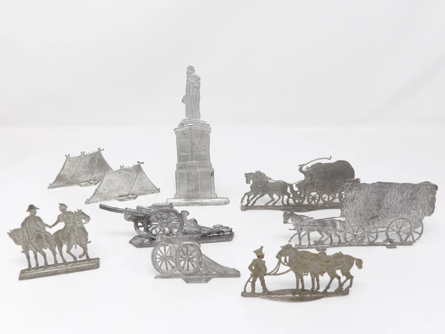 25 Soldats étain Plats HEINRICHSEN - Infanterie Autrichienne - Premier Empire - 1:50