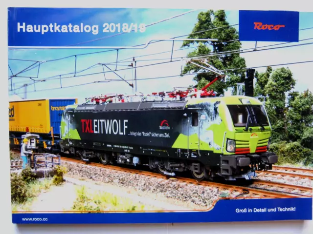 Roco 2018 H0 H0e Hauptkatalog MIT PREISLISTE 260 Seiten Katalog: Lok Wagen Gleis