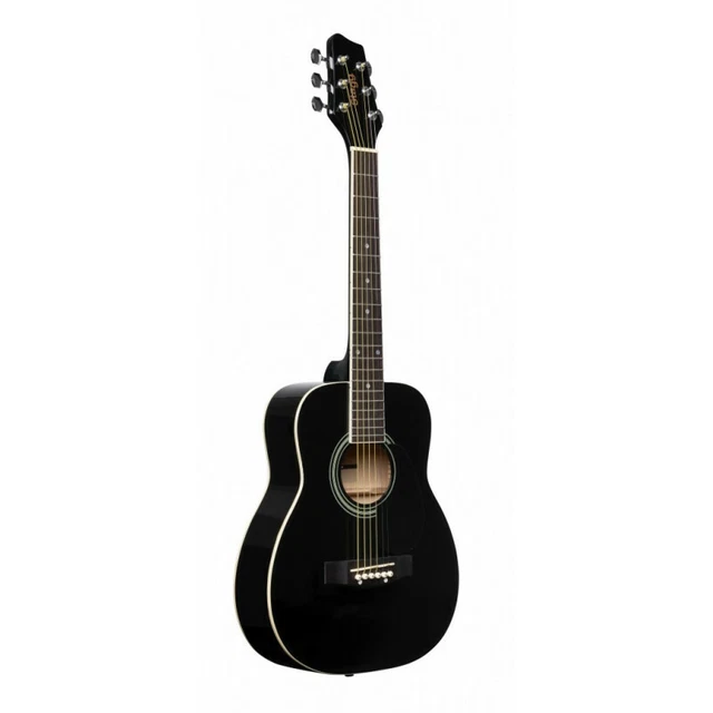 Stagg SA20D 1/2 BK - Guitare acoustique dreadnought 1/2 noire