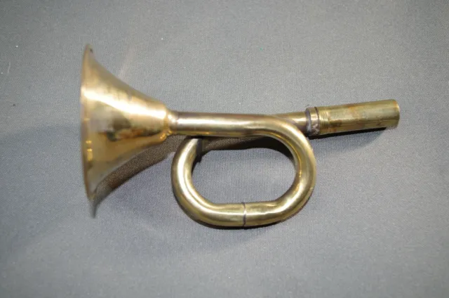 Messing Stethoskop Hörrohr Hearing Pipe Hörmaschine Ear Trumpet 15 cm 3