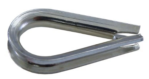 Loos Cableware AN100-12 Zinc Plated Thimble for 3/8" Diameter Wire Rope (5 Pi...