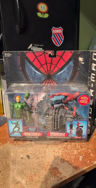Figurine Spider-Man ToyBiz 2003, Sam Raimi, Super-poseable 6", Rare Authentique