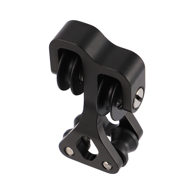 Tiro Con Arco Cable Slide Flecha Compuesto Bow String Splitter Roller Glide Negro
