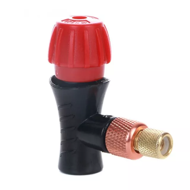 16g CO2 Cartridge Air Pump Valve Tire Inflator Adapter  Presta Schrader