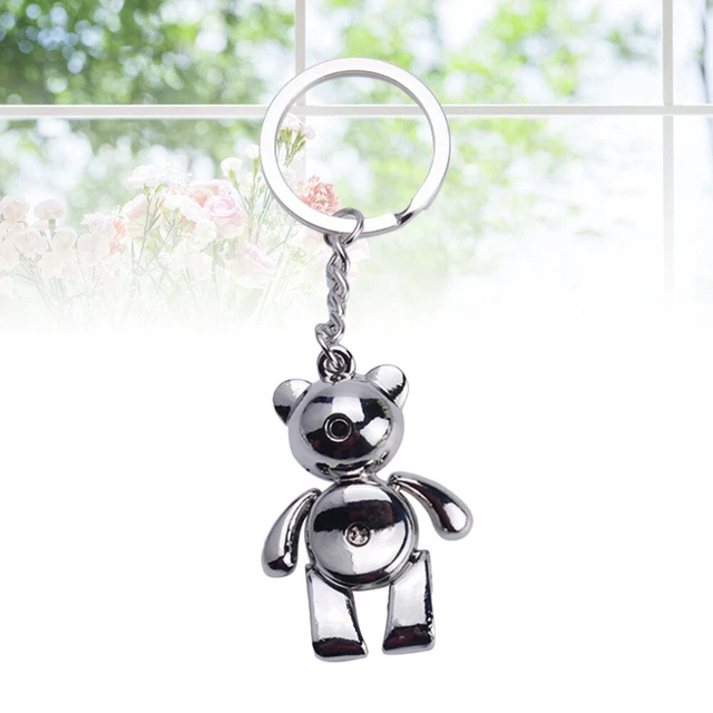 Porte-clés Cloche Anti-ours – Pendentif Sac à Dos – Cuir PU Et Fer – Survie
