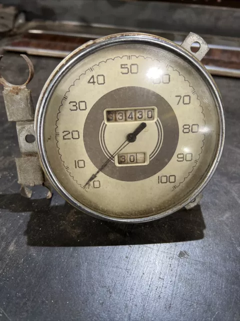 1934 1935 1936 1937 1938 1939 1940 Ford Waltham Speedometer Speedo 100 MPH SD#5