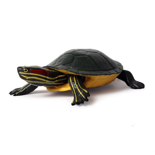 ANIMALS FIGURES BRAZILIAN Turtle Realistic Wildlife Creatures Figurines