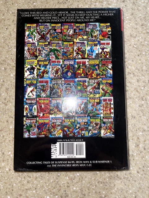 🔥Invincible Iron Man Omnibus V.2 HardcvrNEW OOP Rare 1st Print AvengersSEALED🔥 2