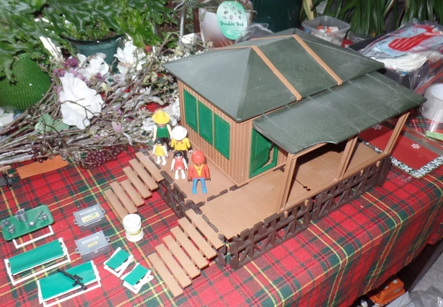 Playmobil 3532 3413 Tente Jeep Ngorongoro Safari Vintage Kli