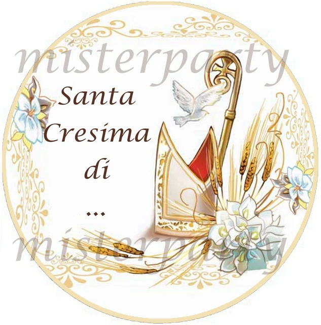 Biglietto Auguri Cresima Floreale, Formato A6 Con Busta, Prodotto In Germania