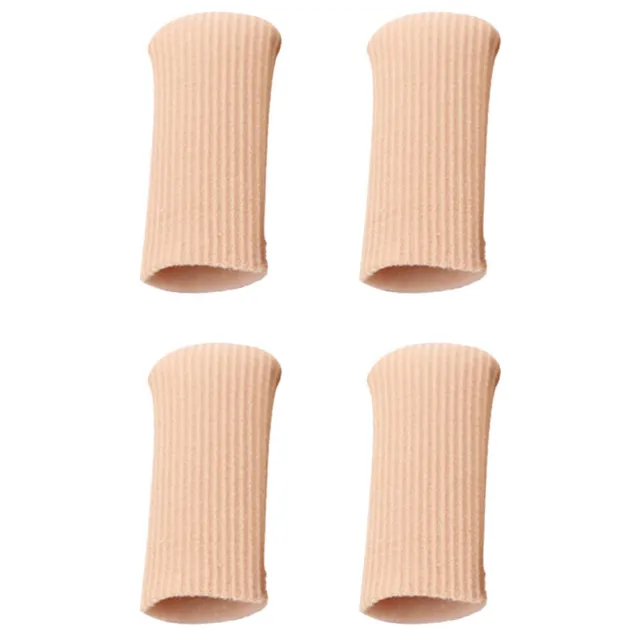 4 Pcs Toe Cover Nylon Miss Covers Silicone Finger Protectors Women