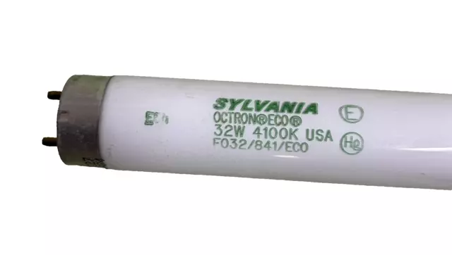 5-Pack Sylvania Octron 32W 4100k T8 48" Cool White FO32/841/ECO Fluorescent Lamp