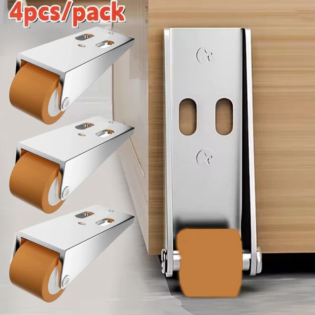 Lot de 4 roulettes de porte de douche coulissantes en laiton, roulettes de rechange pour porte de douche coulissante en verre (29 mm) | Leroy Merlin