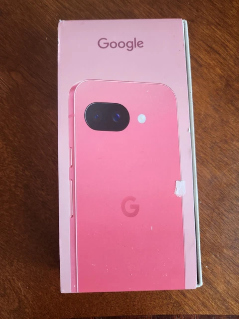 GOOGLE PIXEL 9A (Unlocked) 128GB - Peony Red/Pink *NEW -Open