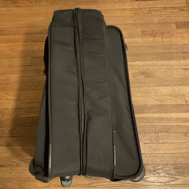 Tumi Black Alpha Wheeled Garment Bag 2233D3 Extended Trip Rolling Wardrobe 5