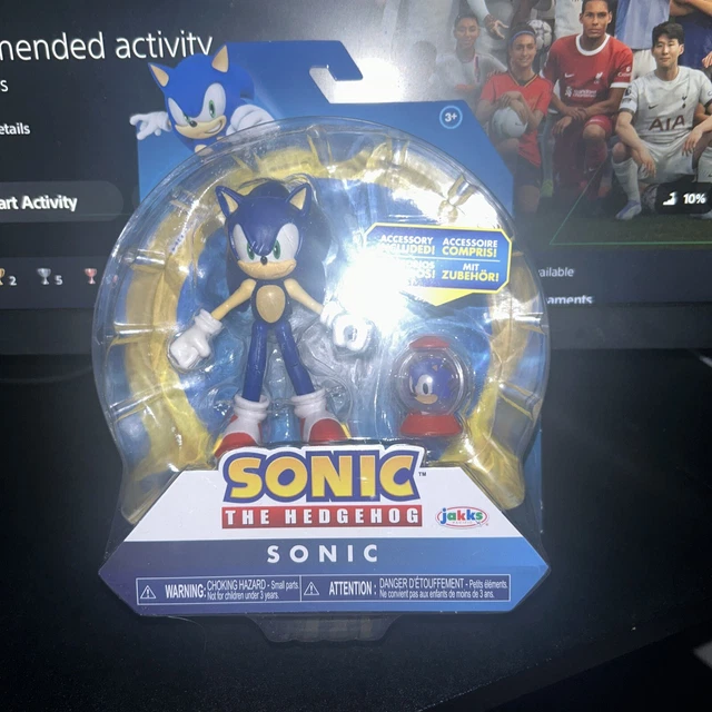 SONIC THE HEDGEHOG SONIC Jakks Pacific Articulated 4 Inch Figure £16.00 ...