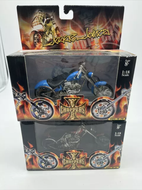 west coast choppers diecast motorcycles