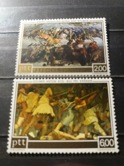 Yugoslavia Stamps 1973 Peasant Uprising in Slovenia. MNH