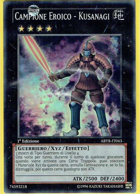CARTE YU-GI-OH SIRÈNEMURE Abyssgaios ABYR-FR046 1ED Konami Ultra R. EUR