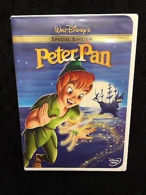 🚨Peter Pan Special Edition DVD Disney DVD 2002 Release Free Shipping🇺🇸