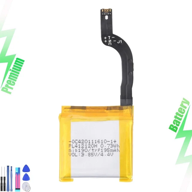FOR HUAMI AMAZFIT GTR 42MM 195mAh PL412120H Battery Replacement