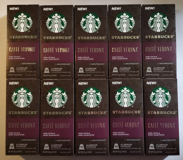 100 NESPRESSO VERTUOLINE CAPSULES COFFEE ESPRESSO Pods VERTUOPLUS