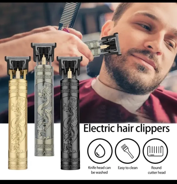 Profi Haarschneidemaschine Haarschneider Bart Trimmer Rasierer Hair Clipper LCD