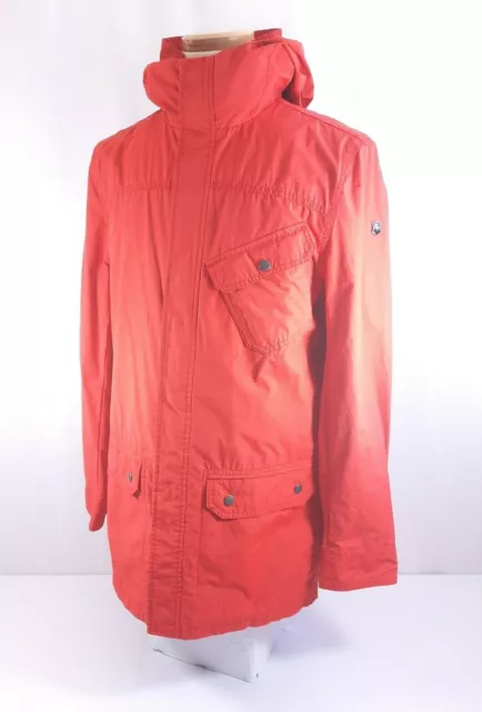 VICTORINOX TERRAIN PARKA Men Rainy Coat Jacket with Hoodie Red Size ...