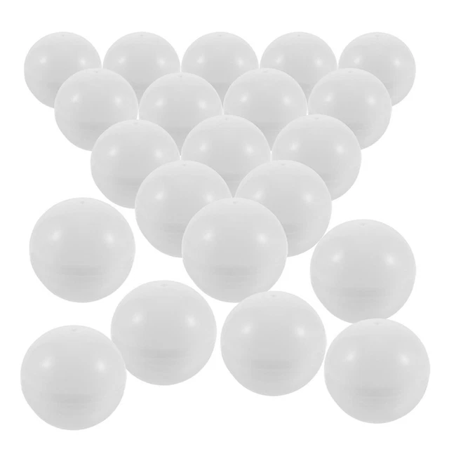 Lot De 25 Balles En Plastique Creuses 40 Mm - Multi-couleurs, Pour Loterie, Décoration, Jeux, Fêtes