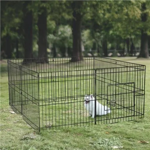 Pet Playpen DOG PEN Pet House Puppy Rabbit Indoor/Outdoor Enclosure Run Cage UK