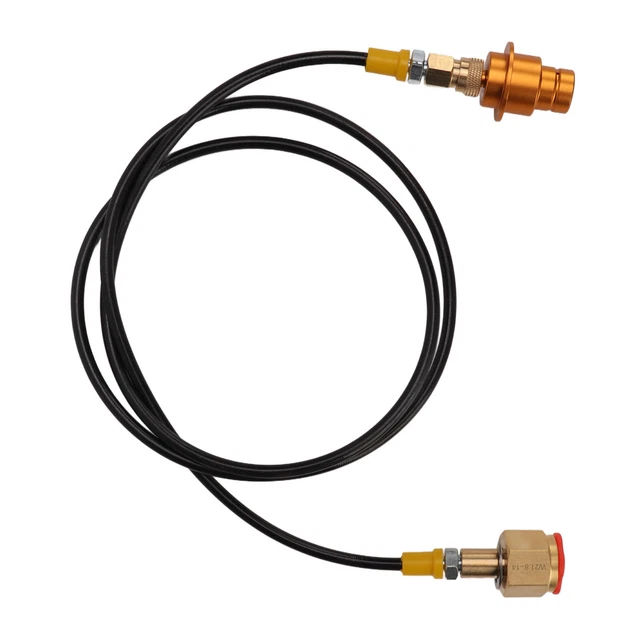 Tuyau Adaptateur Propane 1,2m Tomotato - Connexion Rapide Pour Camping, Grill, Fire Pit Et Plus