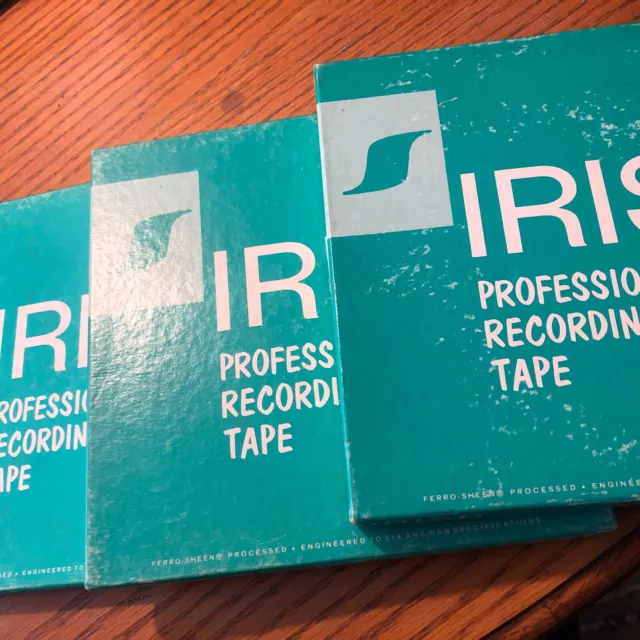 LOT OF 12 Irish 7 Reel To Reel Blank 1/4 1800' Tapes SEALED FREE SHIPPING  $123.50 - PicClick