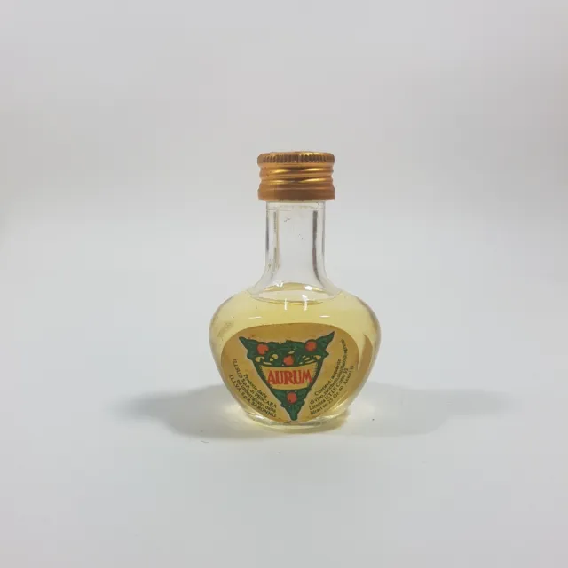 Aurum Triple-Sec Liqueur Circa 1970's Miniature