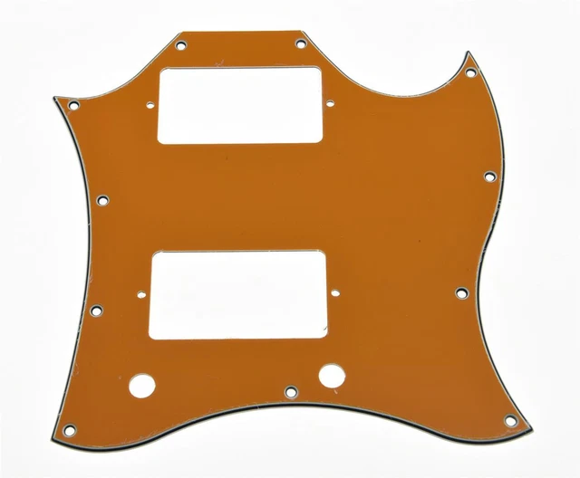 Standard Spec SG Full Face Pickguard Orange 3 Ply for SG SPECIAL Guitar