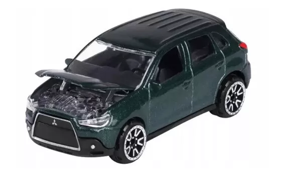 Majorette Mitshubishi ASX Green Premium Cars 1:64 Scale 3 Inch Toy Car