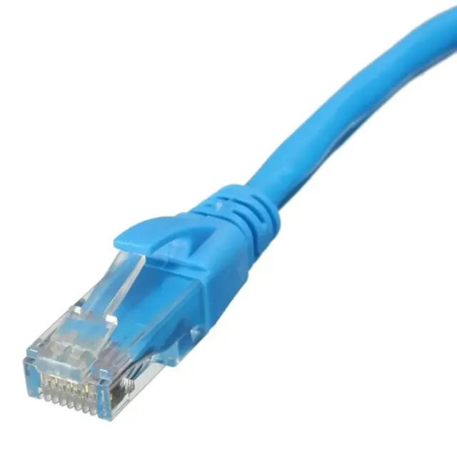 Câble Réseau CAT6 Ethernet RJ45 Ethernet Internet 50 M LAN Network  BLEU 3