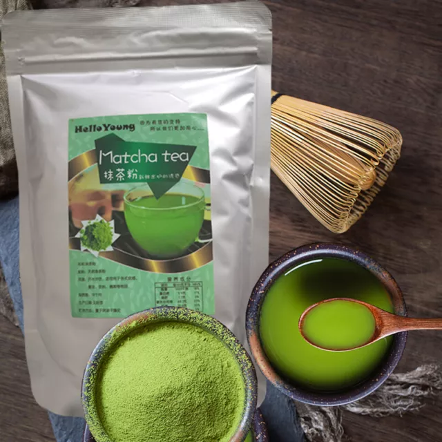 Matcha Grünteepulver PureLattes Smoothies Backen Gewichtsverlust Macha Pulver