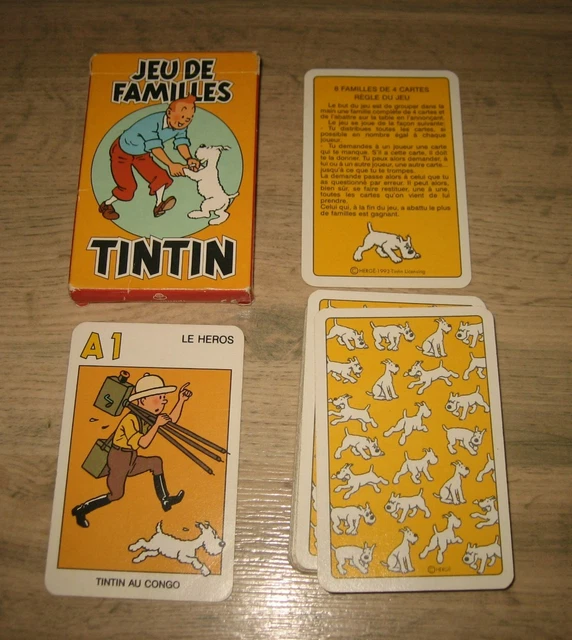 Jeu De Société Tintin & Tintinors – Édition Noël Montbrison 1962 – Occasion