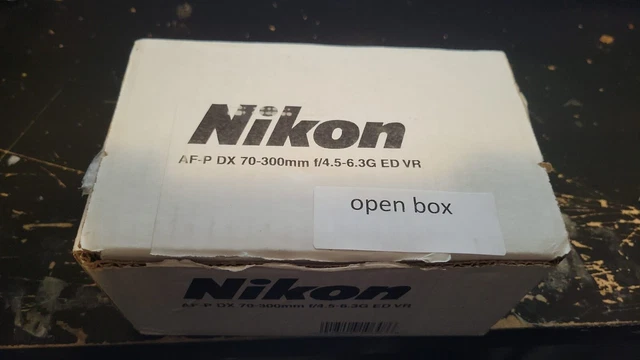 Nikon AF-P DX NIKKOR 70-300mm f/4.5-6.3G ED VR Lens
