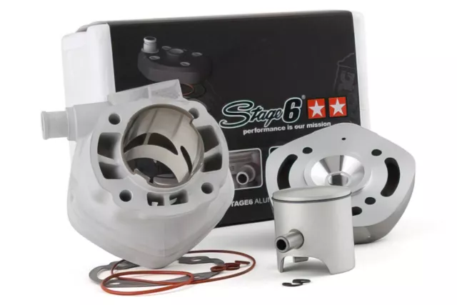 S6-7416606 CILINDRO STAGE6 RACING MKII 47,6mm H20 sp10 MINARELLI ORIZZONTALE 70