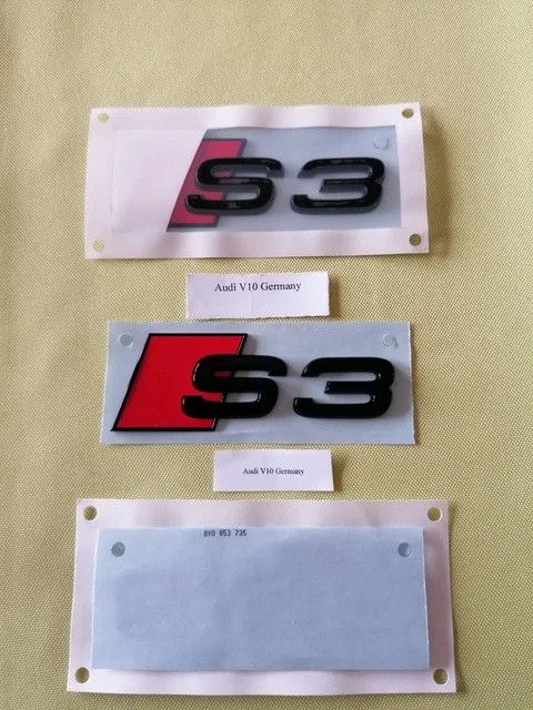 Original VW GTE Schriftzug Aufkleber Heckklappe Emblem Design Tuning Logo Chrom Blau | Ahw